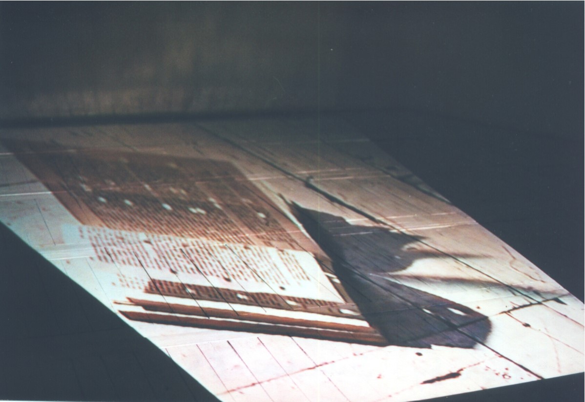 projected view of video