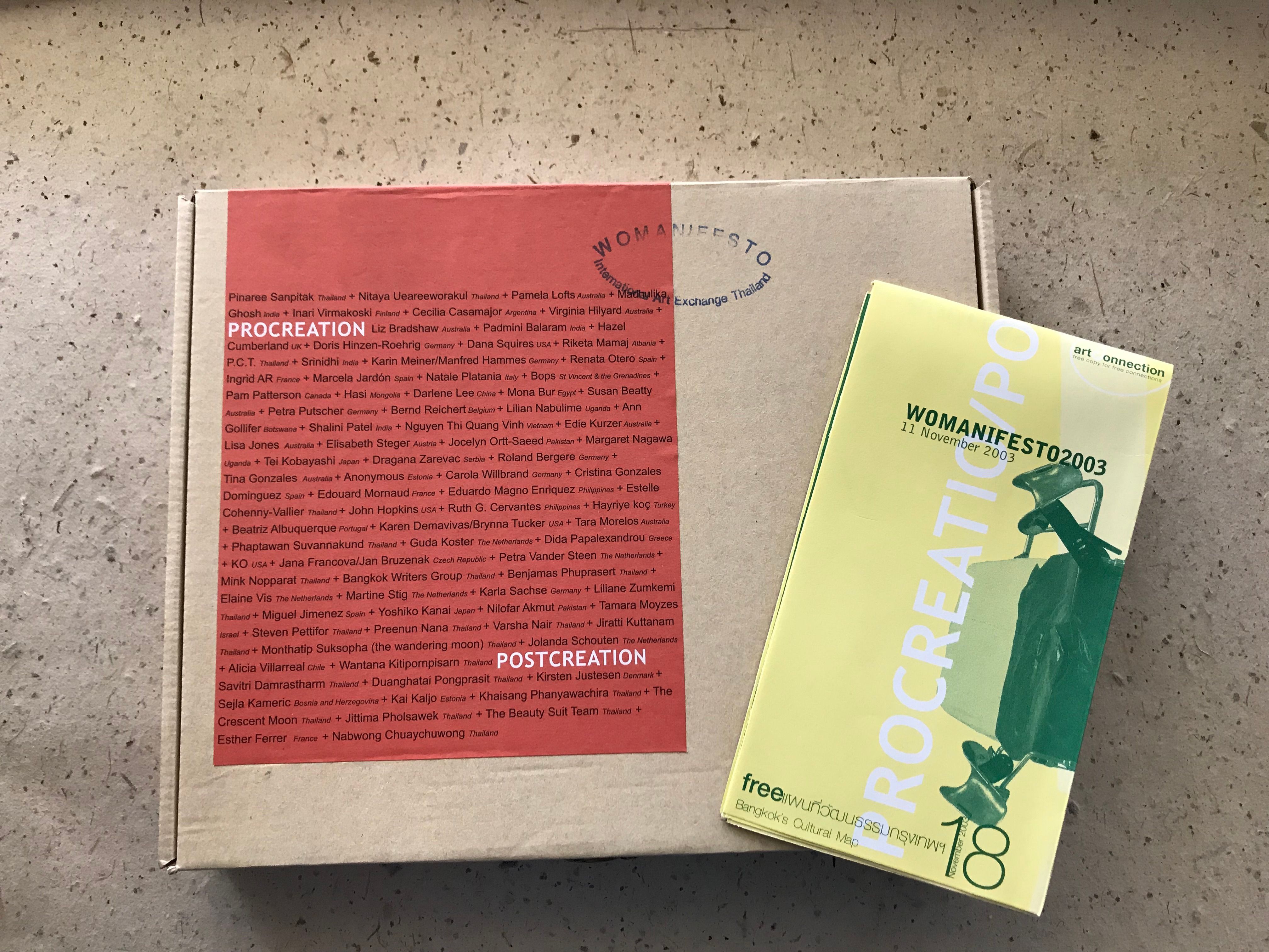 Procreation Postcreation artist book box