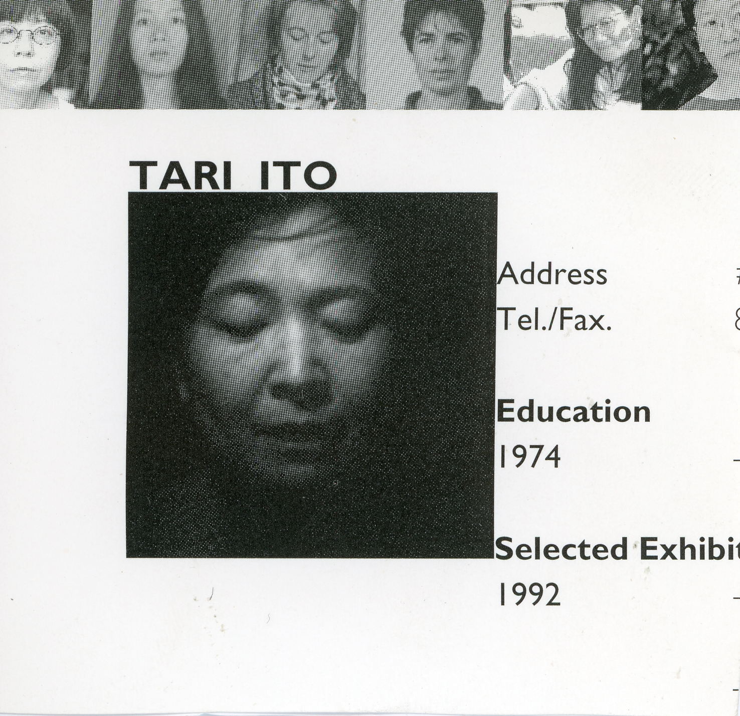 Portrait of Tari Ito