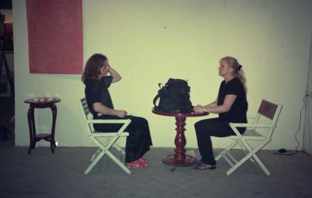 Inge Brokska and Regine Hellwig Schumid Presentation (Set of 18 Photographs)