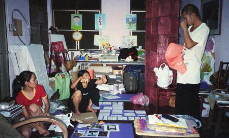 Preparation for Womanifesto II at Studio Xang (Set of 28 Photographs)