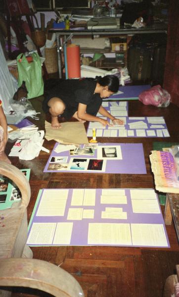 Preparation for Womanifesto II at Studio Xang (Set of 28 Photographs)