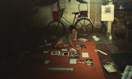 Preparation for Womanifesto II at Studio Xang (Set of 28 Photographs)