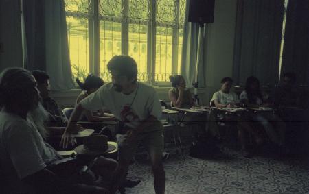 Open Discussion and Thank You Party at Glass House, Saranrom Park (Set of 14 Photographs)