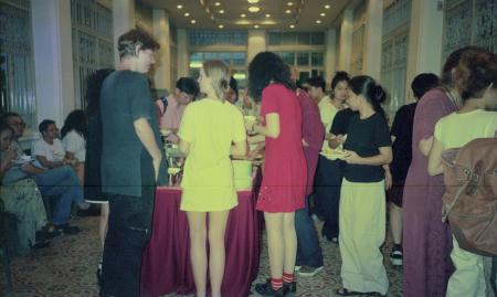 Open Discussion and Thank You Party at Glass House, Saranrom Park (Set of 14 Photographs)