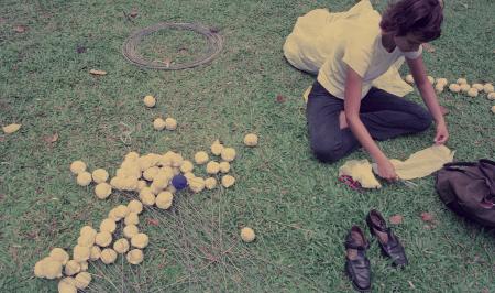 Swept Around in the Wind — Preparation (Set of 3 Photographs)