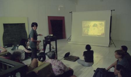 Presentation at About Cafe (Set of 35 Photographs)