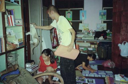 Preparation for Womanifesto II at Studio Xang (Set of 28 Photographs)