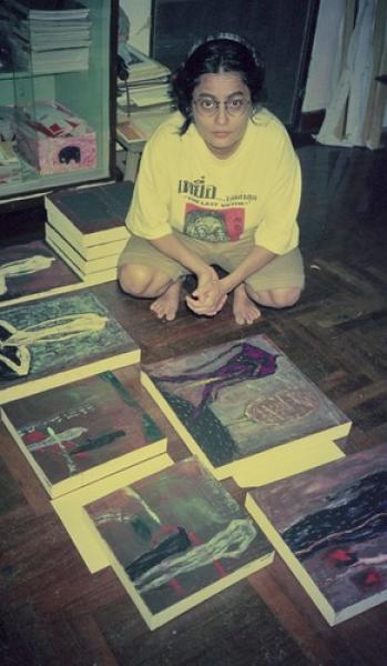 Nilofar Akmut at Nitaya Ueareeworakul's Home (Set of 2 Photographs)