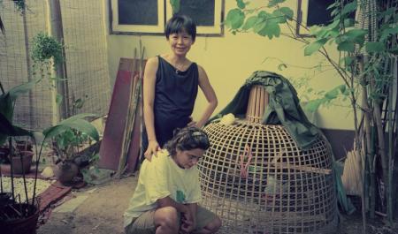 Nitaya Ueareeworakul and Nilofar Akmut at Nitaya's Home (Set of 3 Photographs)