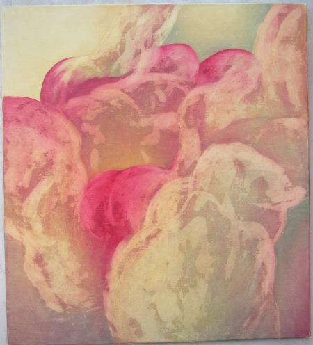 Video/Sound Installation by Jana Francova and Oil Paintings by Jan Bruzenak (Set of 3 Photographs)