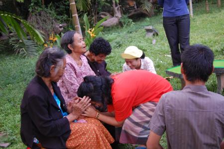 Group Photo with Tiam Meesri (Set of 3 Photographs)