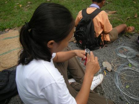 Wire Sculpture Workshop (Set of 28 Photographs)